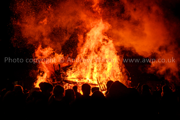 Biggar Bnfire 2022 - picture © ANDREW WILSON